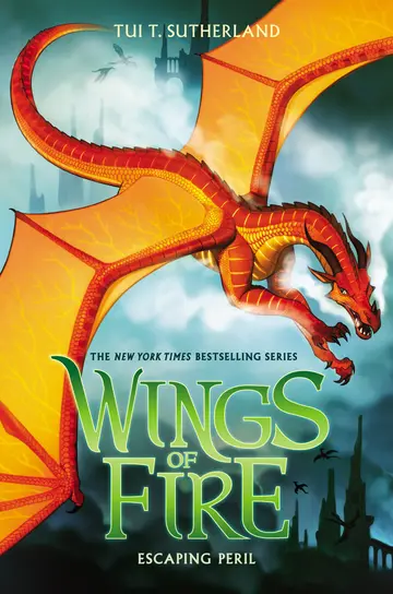 Cover of Wings of Fire #8 Escaping Peril