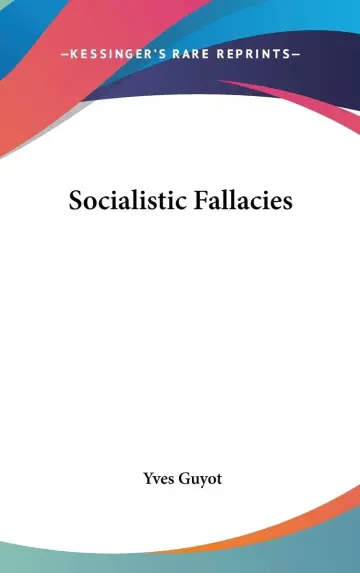 Cover of Socialistic Fallacies