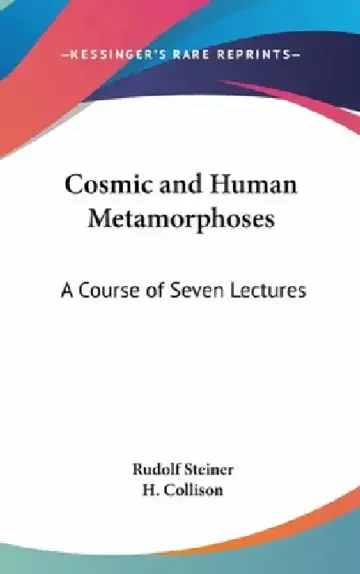 Cover of Cosmic and Human Metamorphoses