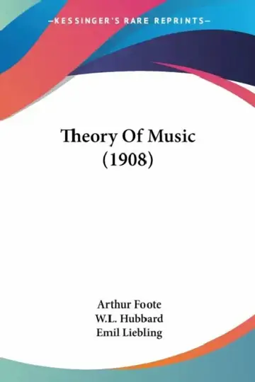 Cover of Theory Of Music (1908)