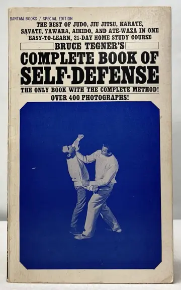 Cover of Bruce Tegner's Complete Book of Self-Defense