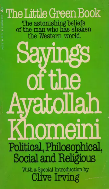 Cover of The Sayings of Ayatollah Khomeini