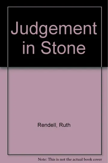 Cover of Judgement in Stone