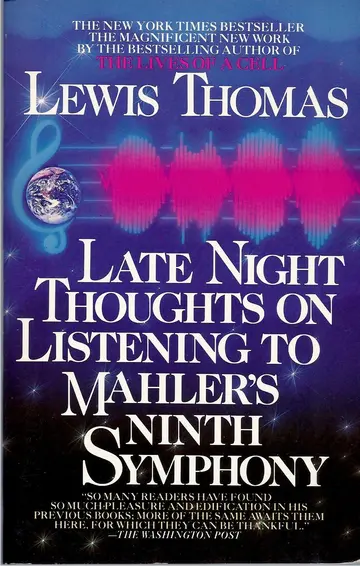 Cover of Late Night Thoughts on Listening to Mahler's Ninth Symphony