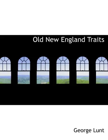 Cover of Old New England Traits