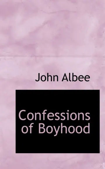 Cover of Confessions of Boyhood