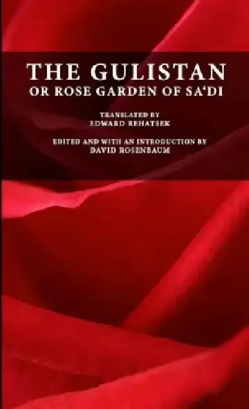 Cover of The Gulistan or Rose Garden of Sa'di