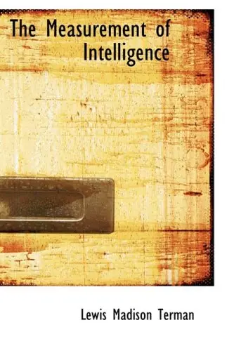 Cover of The Measurement of Intelligence