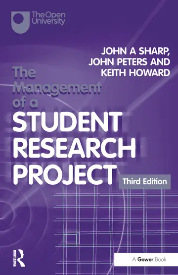 Cover of The Management of a Student Research Project