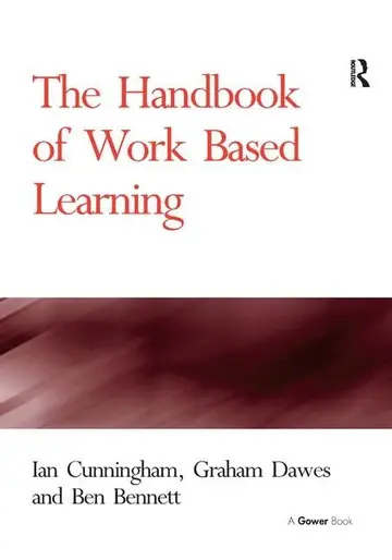 Cover of The Handbook of Work Based Learning