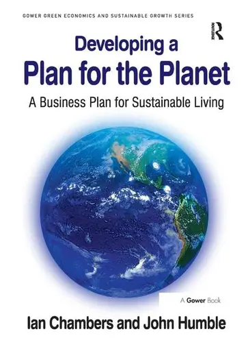 Cover of Developing a Plan for the Planet
