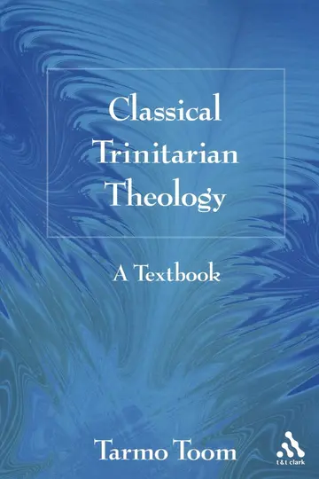 Cover of Classical Trinitarian Theology