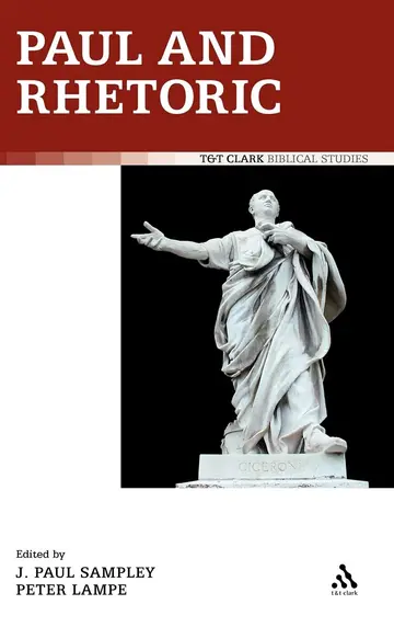 Cover of Paul and Rhetoric