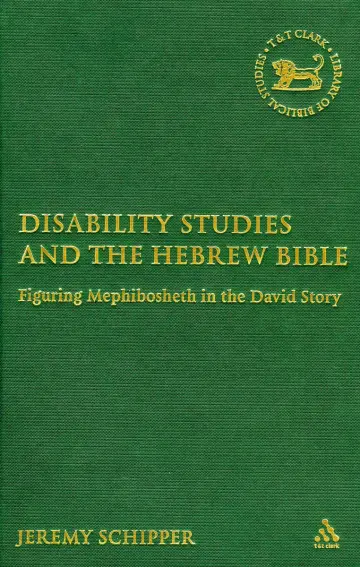 Cover of Disability Studies and the Hebrew Bible