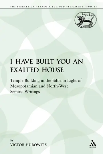 Cover of I Have Built You an Exalted House