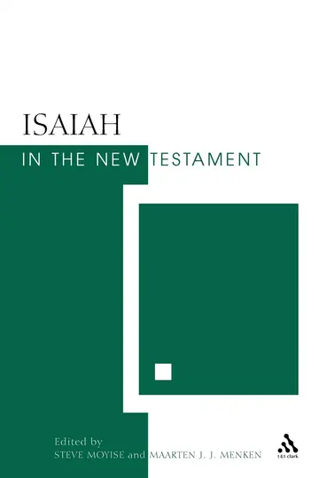 Cover of Isaiah in the New Testament