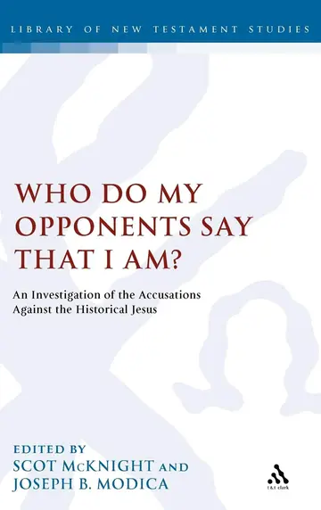 Cover of Who Do My Opponents Say That I am?