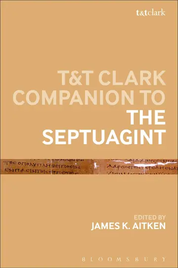 Cover of The T&T Clark Companion to the Septuagint