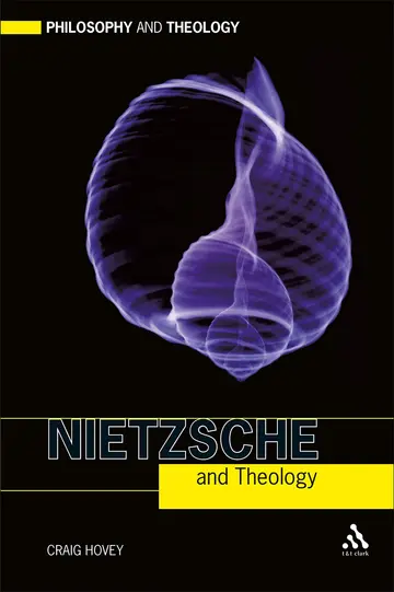 Cover of Nietzsche and Theology
