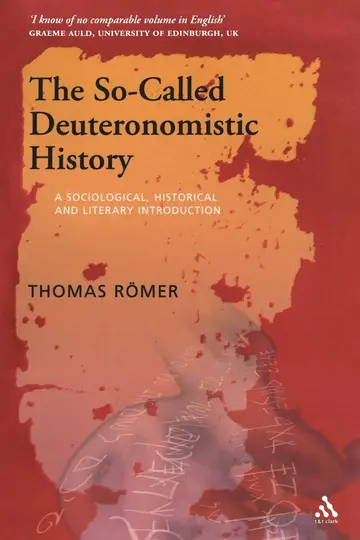 Cover of The So-Called Deuteronomistic History