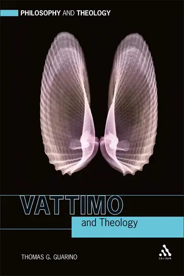 Cover of Vattimo and Theology