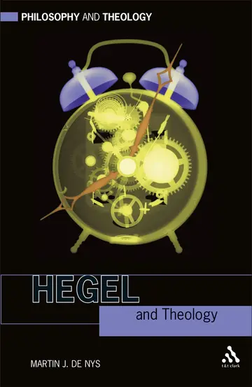 Cover of Hegel and Theology