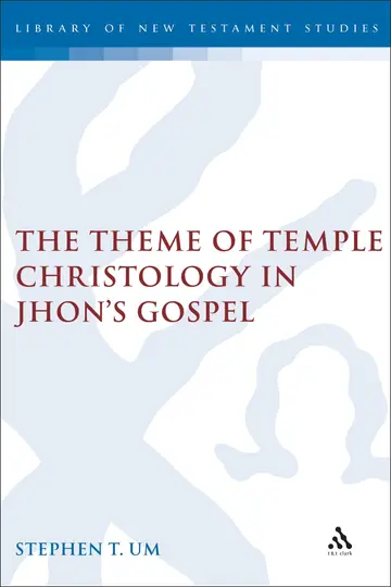 Cover of Theme of Temple Christology in John's Gospel
