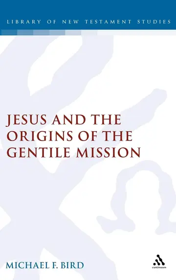 Cover of Jesus and the Origins of the Gentile Mission