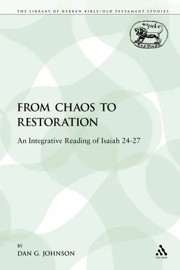 Cover of From Chaos to Restoration