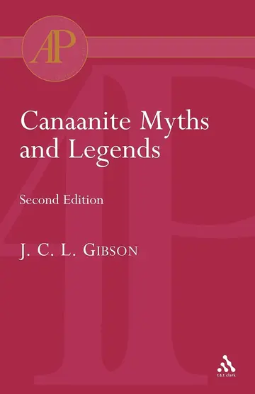 Cover of Canaanite Myths and Legends
