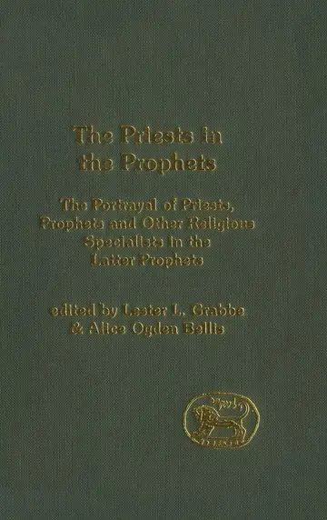 Cover of The Priests in the Prophets