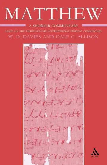 Cover of Matthew