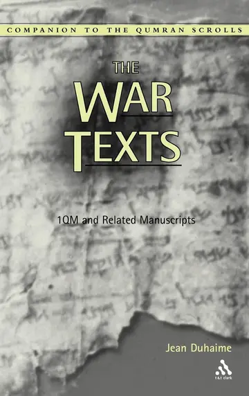 Cover of The War Texts