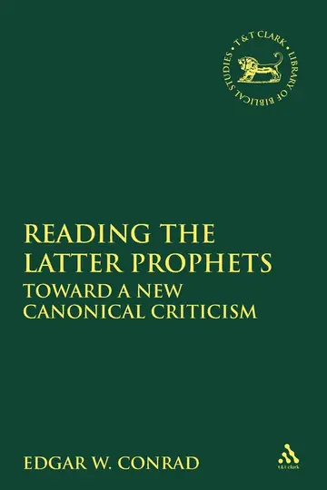 Cover of Reading the Latter Prophets