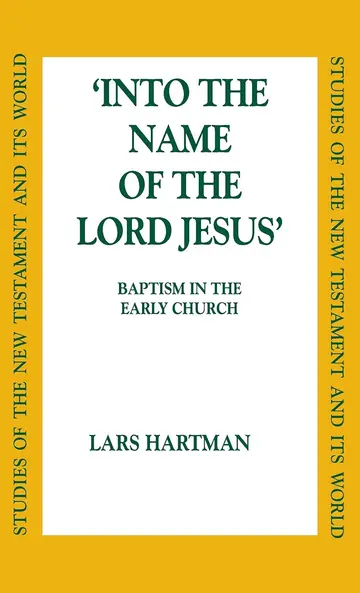 Cover of Into the Name of the Lord Jesus