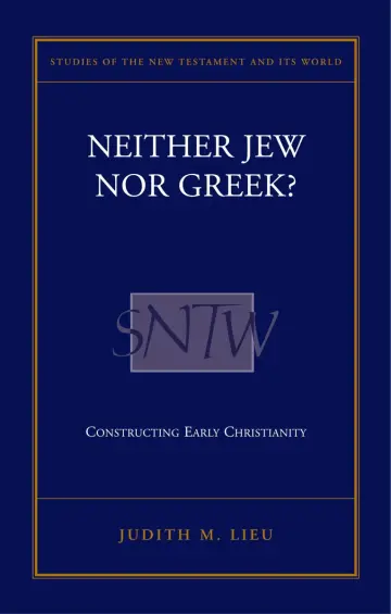 Cover of Neither Jew nor Greek?