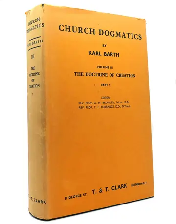 Cover of Church Dogmatics