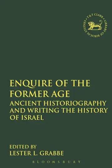 Cover of Enquire of the Former Age