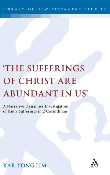 Cover of The Sufferings of Christ are Abundant in Us