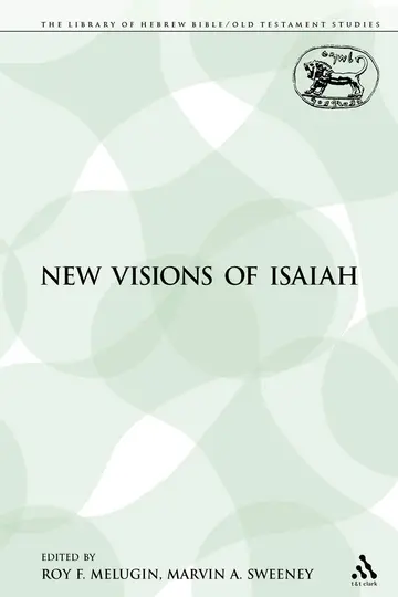 Cover of New Visions of Isaiah