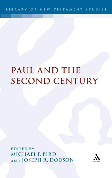 Cover of Paul and the Second Century