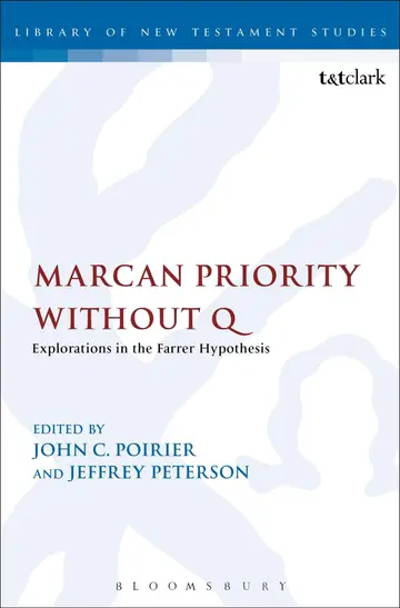 Cover of Marcan Priority without Q