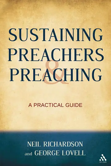 Cover of Sustaining Preachers and Preaching