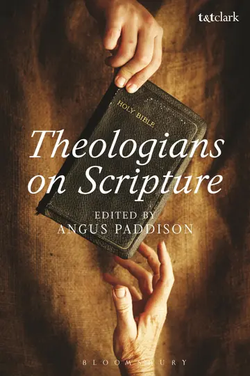Cover of Theologians on Scripture