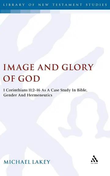 Cover of Image and Glory of God
