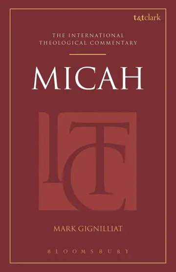 Cover of Micah (ITC)