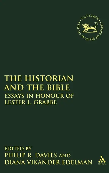 Cover of The Historian and the Bible