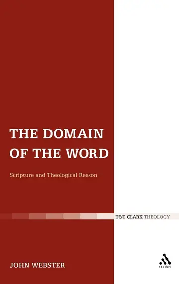 Cover of The Domain of the Word