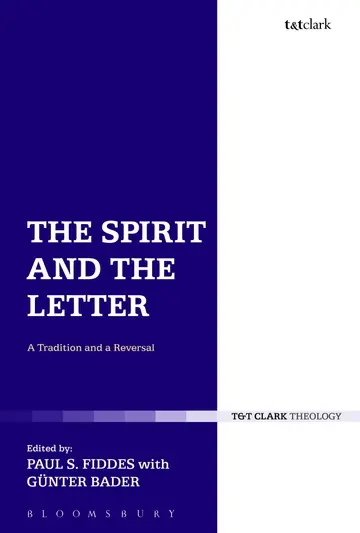 Cover of The Spirit and the Letter