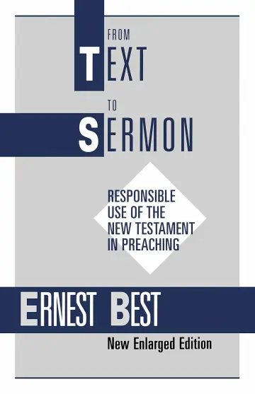 Cover of From Text to Sermon